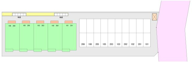 Bolas高田の区画図