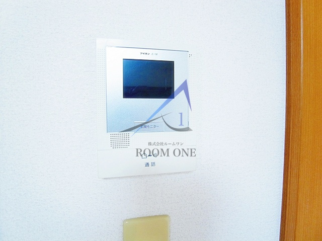 きぃちゃんハイムのセキュリティ|モニター付きインターホンです。