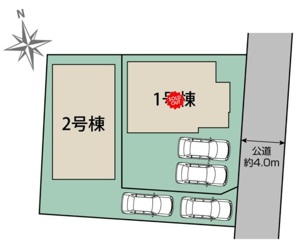 【区画図】 | 〇●秦野市渋沢2丁目 新築戸建 全2棟【2号棟】●〇