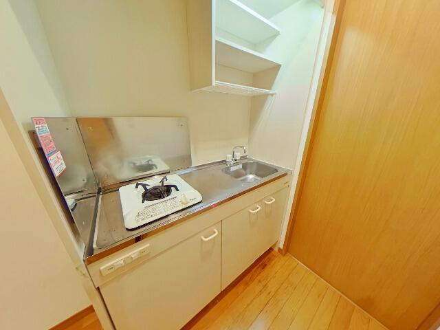 キッチンガス　１口コンロ付