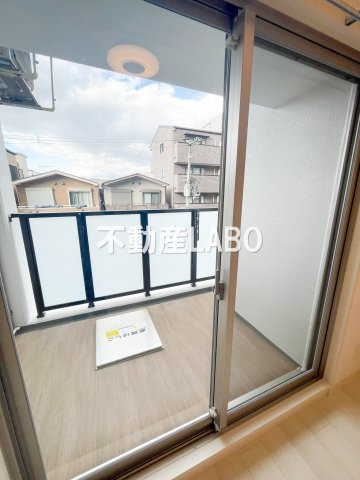 エステムコート大阪WESTⅡのバルコニー