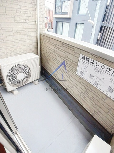 ラビット・イヤー・アイリスのバルコニー|バルコニーです。