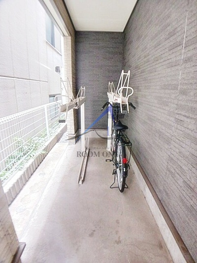 ラビット・イヤー・アイリスのその他共用部分|駐輪場です。