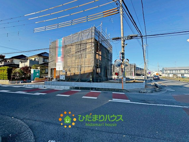 加須市川口第８　新築一戸建ての前面道路含む現地写真|25/10/30　撮影
