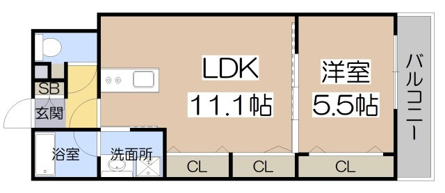 【間取り】 | estageo北田辺