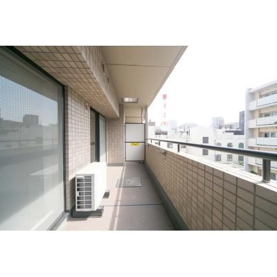 マーシュフィールド四番町のバルコニー