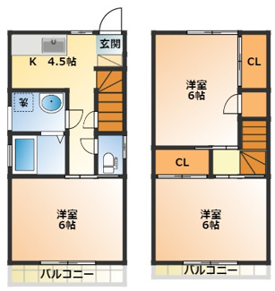 【間取り】 | メゾンドアーサⅡ