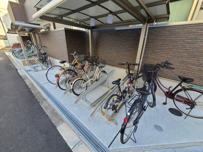 【その他共用部分】 | フジパレス下新庄駅東１番館 | 駐輪場です