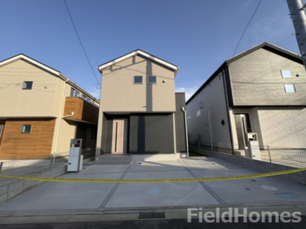 平塚市南金目新築戸建て　第1期2号棟の外観|外観「平塚市南金目新築戸建て　2号棟」