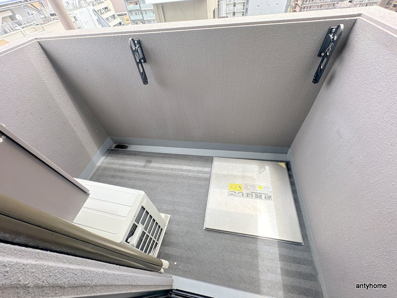 S-RESIDENCE難波Briller　仲介手数料無料のバルコニー