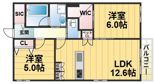 Forest雅の間取り