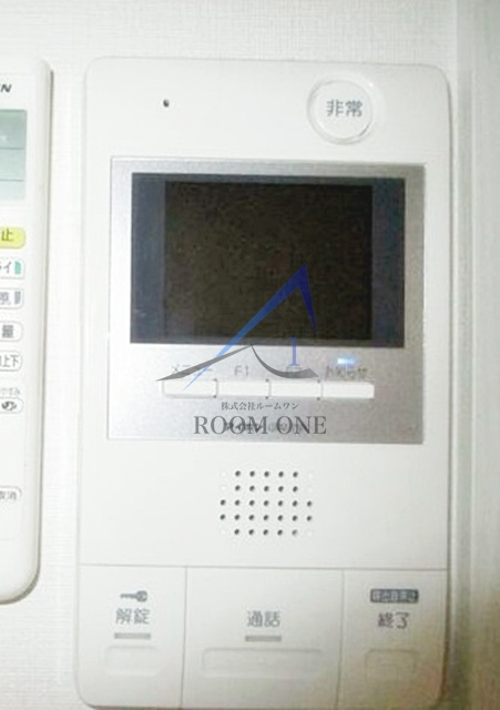 ウィステリア品川二葉のセキュリティ|モニター付きインターホンです。