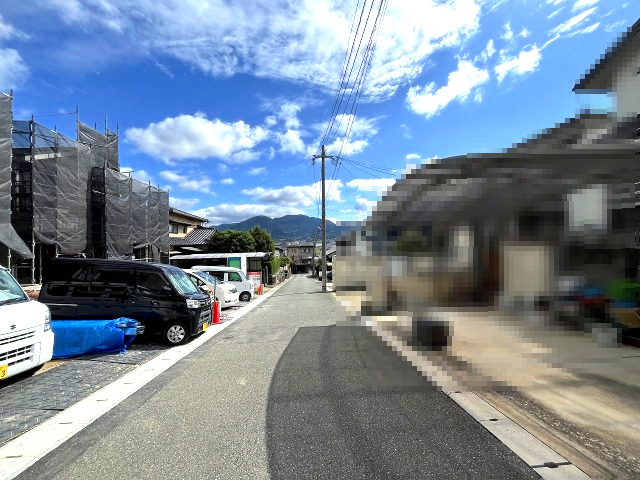 【その他】 | 糟屋郡篠栗町和田2丁目2期　2号棟（全2棟）【仲介手数料無料・0円】 | 現地写真。前面道路です。