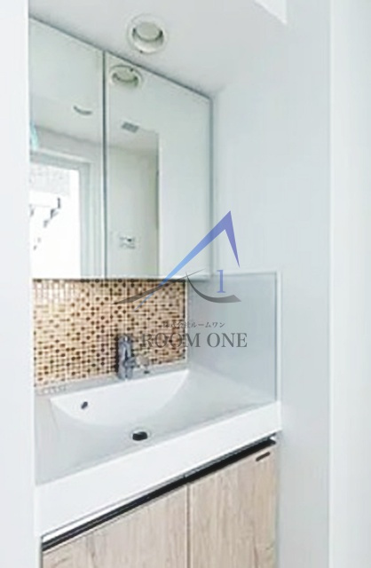 シーフォルム上野アジールコートの洗面所|洗面台です。