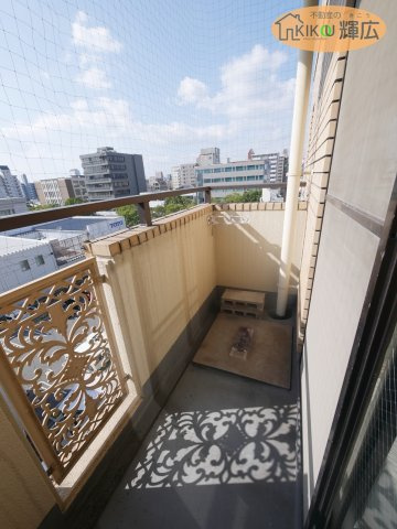 【バルコニー】 | クリーンピア南大路時計台　6階