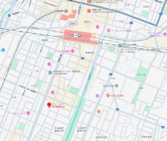 【地図】 | クリーンピア南大路時計台　6階