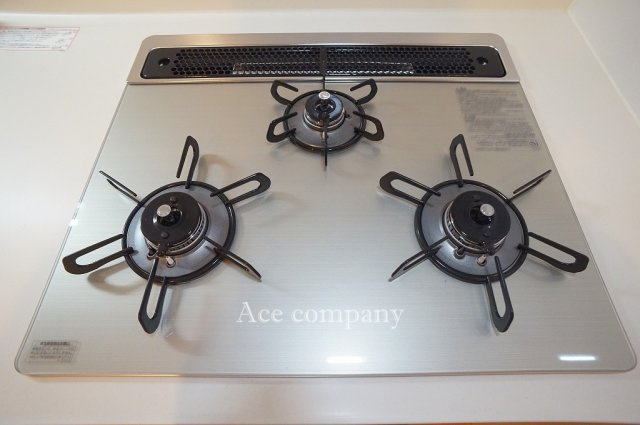 【キッチン】 | コープ野村恩智A棟 | 【3口ガスコンロ☆】