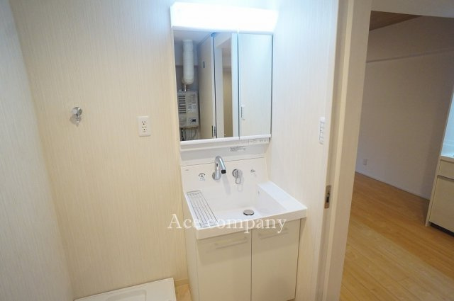 【独立洗面台】 | コープ野村恩智A棟 | 洗面台新調です☆