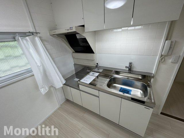 津久野南３号棟のキッチン