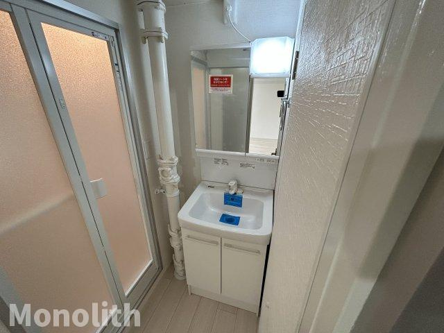 津久野南３号棟の洗面所