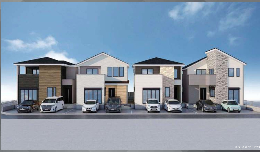 新築／志木市中宗岡3期　全4棟