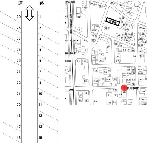 【地図】 | ユトリロ平川本町