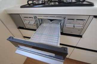 【キッチン】 | 【仲介手数料無料！！】府中市是政2丁目　新築戸建て（全1棟）1号棟　5780万円 | グリル