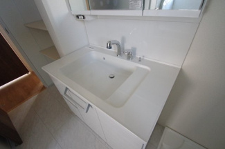 【洗面所】 | 【仲介手数料無料！！】府中市是政2丁目　新築戸建て（全1棟）1号棟　5780万円