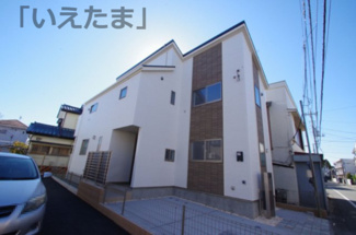 【外観】 | 【仲介手数料無料！！】府中市是政2丁目　新築戸建て（全1棟）1号棟　5780万円