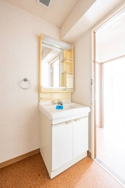 川崎市麻生区岡上６丁目の賃貸マンションの洗面所