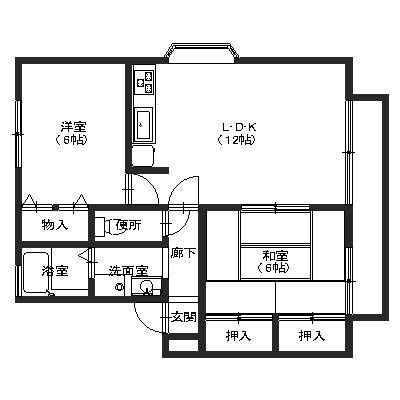 ハイカムール・マーガレットの間取り
