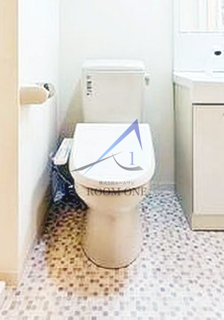 ＧＥＮＯＶＩＡ　Ｔｏｋｙｏ　Ｎｏｒｔｈ　ｇｒｅｅｎ　ｖｅｉｌのトイレ|トイレです。