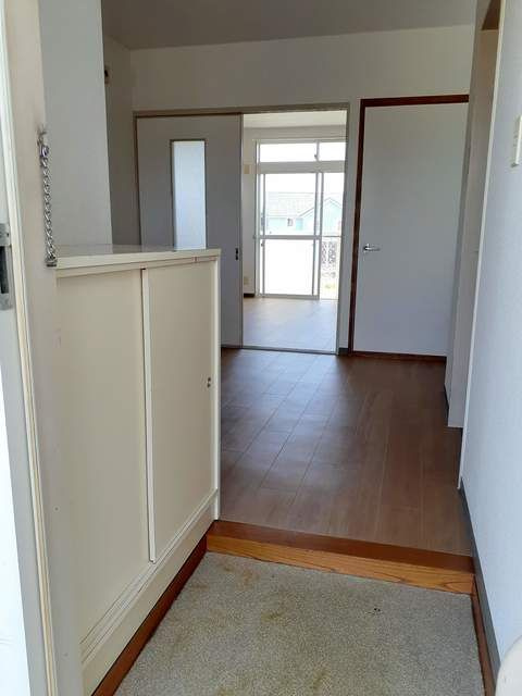 レジデンス美里の玄関