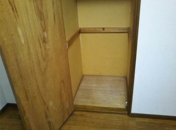 T・フラッツの収納