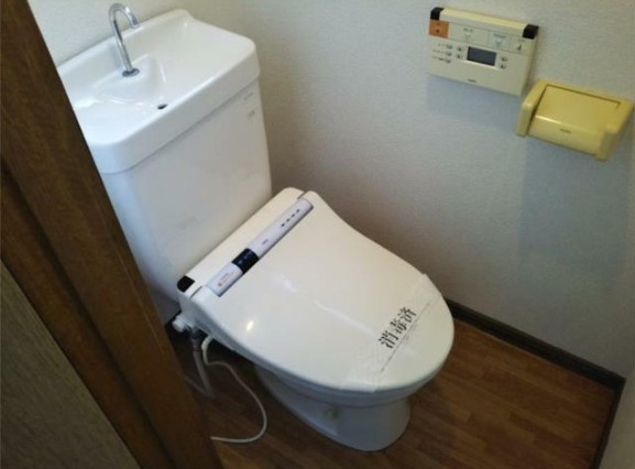 T・フラッツのトイレ