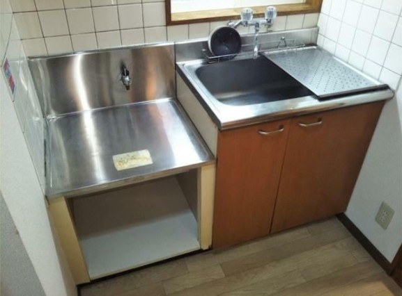 T・フラッツのキッチン