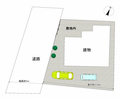 【区画図】 | 岩国市由宇町港1丁目戸建