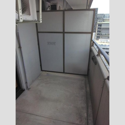 【バルコニー】 | アブレスト桜川 | 落ち着いた時間を過ごせるバルコニーです