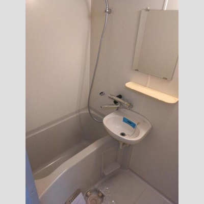 【洗面所】 | アブレスト桜川 | 洗面所です