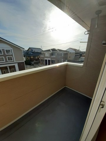 サニー郷東　Ｂのバルコニー