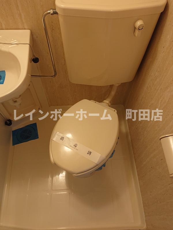 リライア百合ヶ丘※初期費用分割あと払いサービス利用可能物件のトイレ