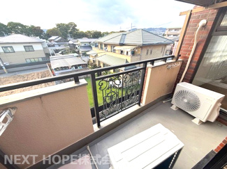 【バルコニー】 | サンプリンス伊丹 | バルコニーは西向きです♪