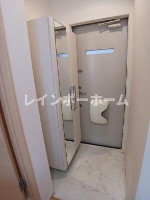 ラビット・イヤー・アイリスの玄関