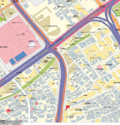 【地図】 | ステージファースト代々木