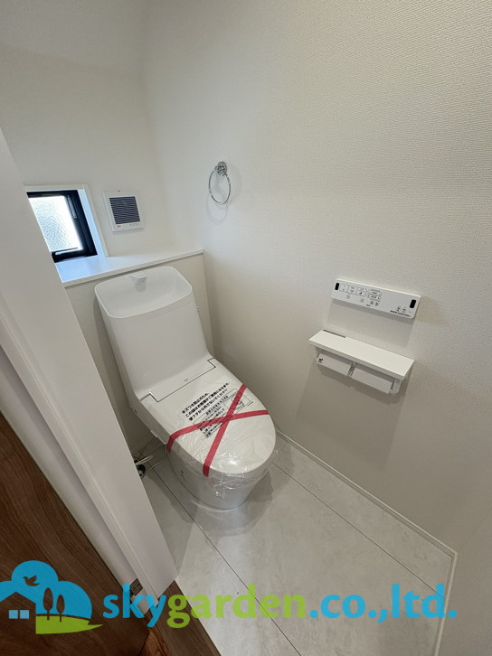 鎌倉市腰越　新築戸建　全2棟2号棟の外観|令和7年11月14日撮影（工事中）