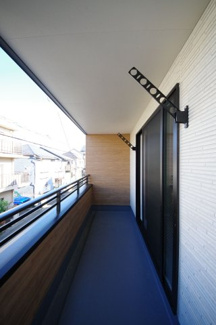 【バルコニー】 | 【仲介手数料無料！！】府中市府中町3丁目　新築戸建て（全3棟）1号棟　7290万円