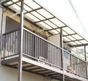 センチュリーことぶきのバルコニー