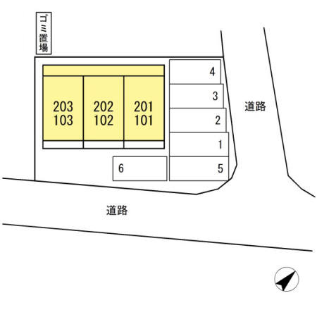 ハイム スバルの区画図