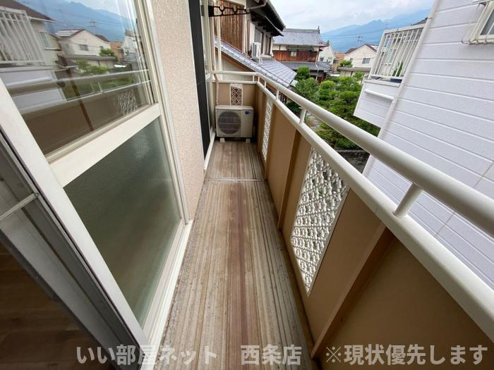 樋之口アヴェニューのバルコニー