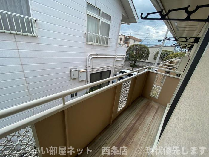 樋之口アヴェニューのバルコニー